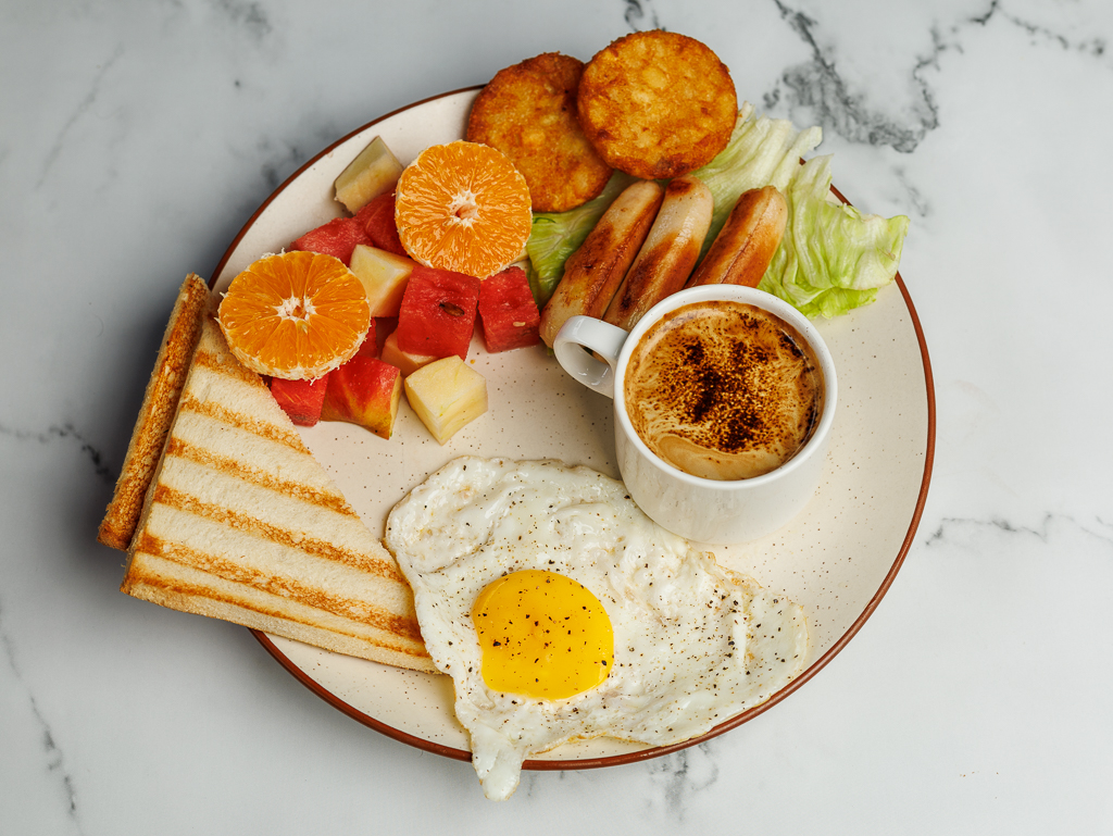 Full English breakfast at Forwords